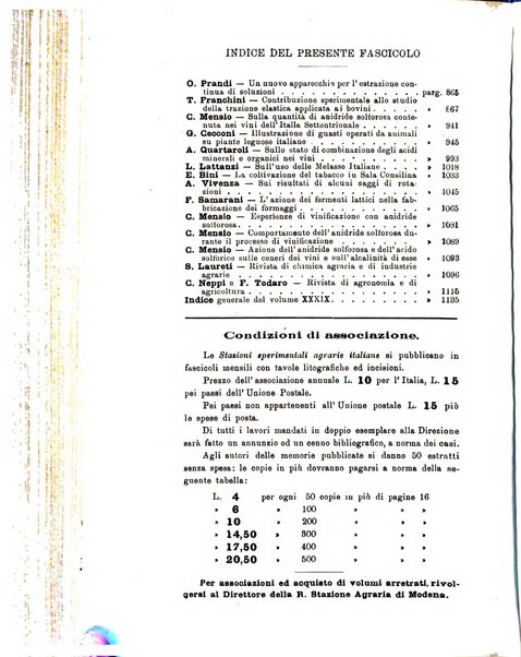 Le stazioni sperimentali agrarie italiane organo delle stazioni agrarie e dei laboratori di chimica agraria del Regno