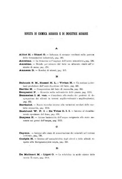 Le stazioni sperimentali agrarie italiane organo delle stazioni agrarie e dei laboratori di chimica agraria del Regno