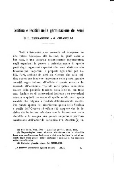 Le stazioni sperimentali agrarie italiane organo delle stazioni agrarie e dei laboratori di chimica agraria del Regno