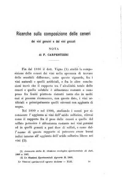 Le stazioni sperimentali agrarie italiane organo delle stazioni agrarie e dei laboratori di chimica agraria del Regno