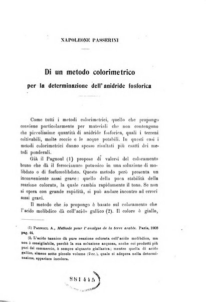 Le stazioni sperimentali agrarie italiane organo delle stazioni agrarie e dei laboratori di chimica agraria del Regno