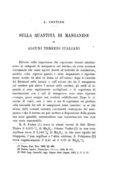 Le stazioni sperimentali agrarie italiane organo delle stazioni agrarie e dei laboratori di chimica agraria del Regno