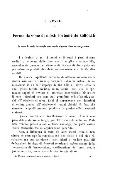 Le stazioni sperimentali agrarie italiane organo delle stazioni agrarie e dei laboratori di chimica agraria del Regno