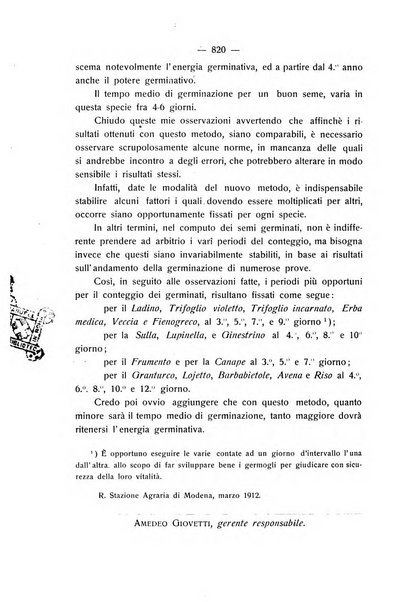 Le stazioni sperimentali agrarie italiane organo delle stazioni agrarie e dei laboratori di chimica agraria del Regno