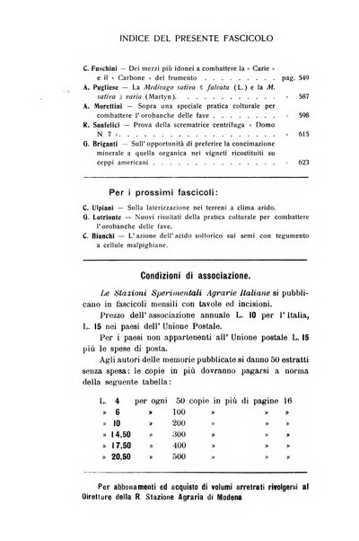 Le stazioni sperimentali agrarie italiane organo delle stazioni agrarie e dei laboratori di chimica agraria del Regno