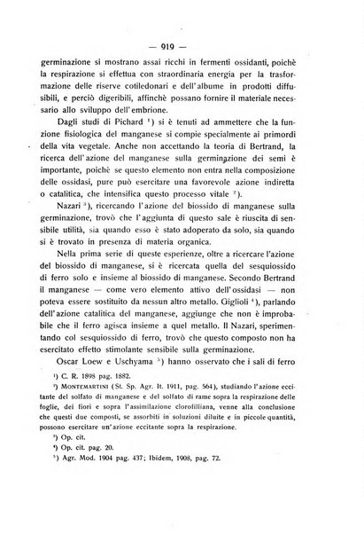 Le stazioni sperimentali agrarie italiane organo delle stazioni agrarie e dei laboratori di chimica agraria del Regno