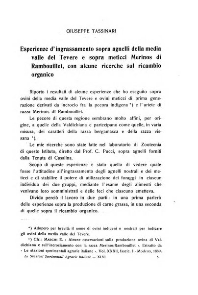 Le stazioni sperimentali agrarie italiane organo delle stazioni agrarie e dei laboratori di chimica agraria del Regno