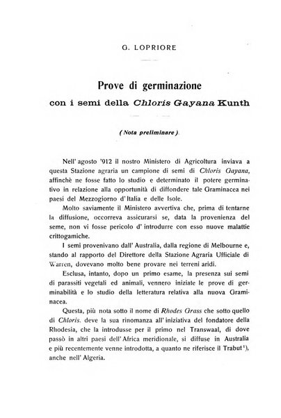 Le stazioni sperimentali agrarie italiane organo delle stazioni agrarie e dei laboratori di chimica agraria del Regno