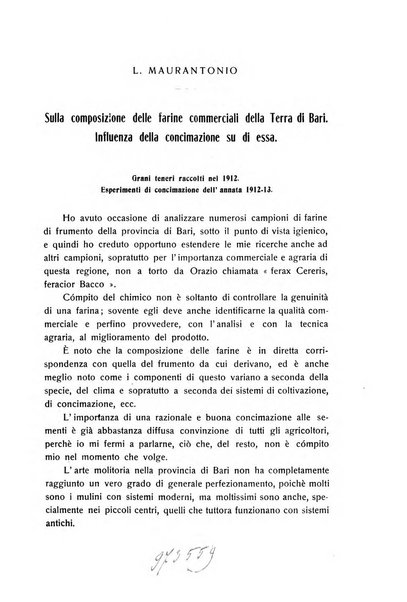 Le stazioni sperimentali agrarie italiane organo delle stazioni agrarie e dei laboratori di chimica agraria del Regno