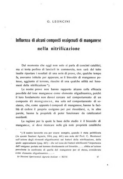 Le stazioni sperimentali agrarie italiane organo delle stazioni agrarie e dei laboratori di chimica agraria del Regno