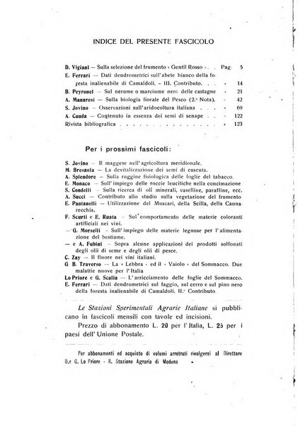 Le stazioni sperimentali agrarie italiane organo delle stazioni agrarie e dei laboratori di chimica agraria del Regno