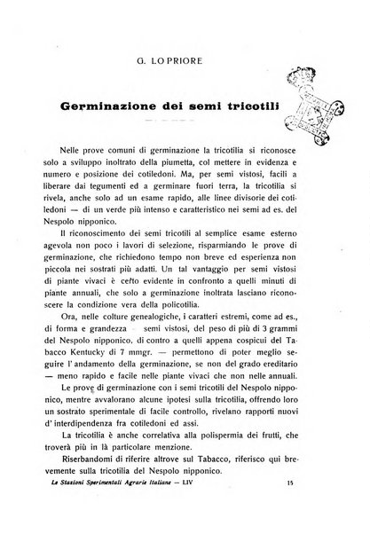 Le stazioni sperimentali agrarie italiane organo delle stazioni agrarie e dei laboratori di chimica agraria del Regno