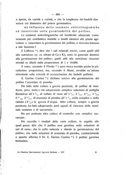 Le stazioni sperimentali agrarie italiane organo delle stazioni agrarie e dei laboratori di chimica agraria del Regno