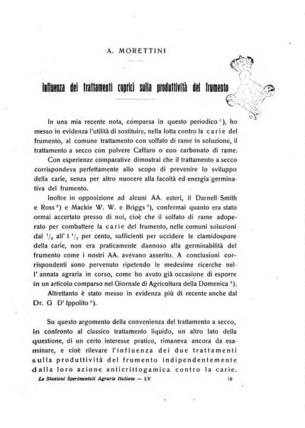 Le stazioni sperimentali agrarie italiane organo delle stazioni agrarie e dei laboratori di chimica agraria del Regno