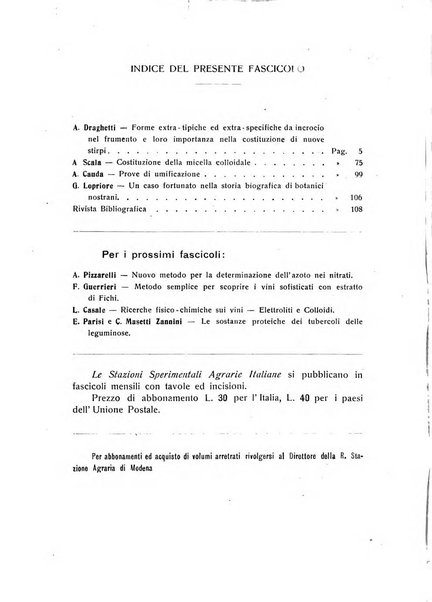 Le stazioni sperimentali agrarie italiane organo delle stazioni agrarie e dei laboratori di chimica agraria del Regno