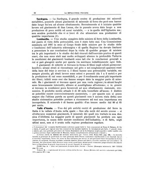 La metallurgia italiana rivista mensile