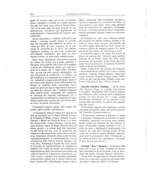 La metallurgia italiana rivista mensile