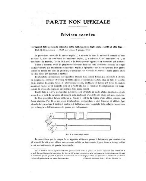 La metallurgia italiana rivista mensile