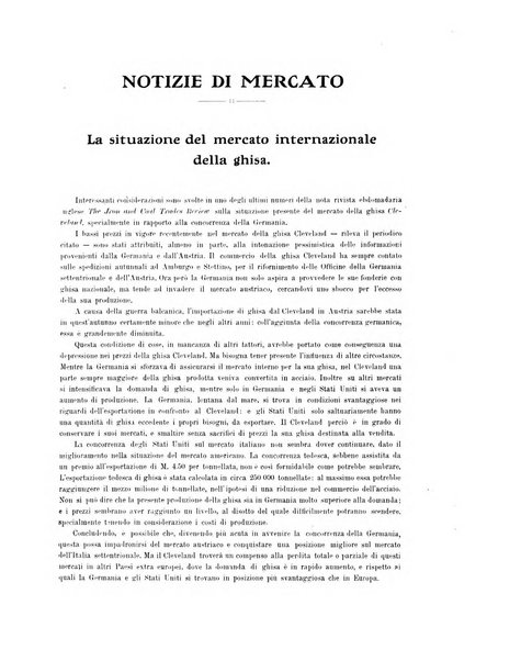 La metallurgia italiana rivista mensile