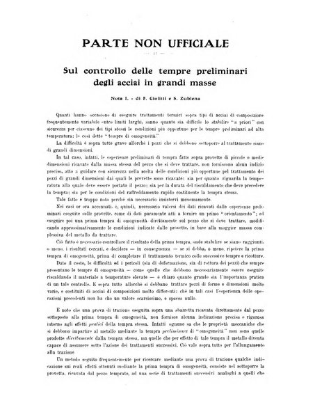 La metallurgia italiana rivista mensile