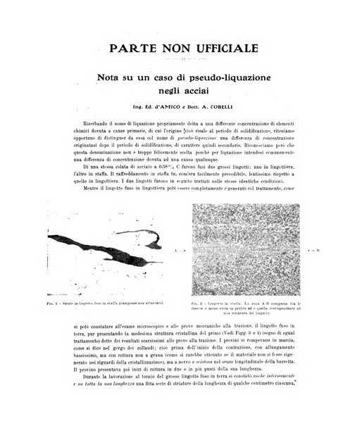 La metallurgia italiana rivista mensile