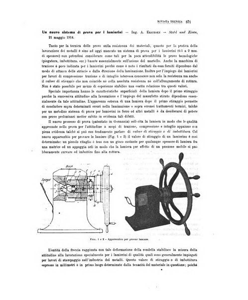 La metallurgia italiana rivista mensile