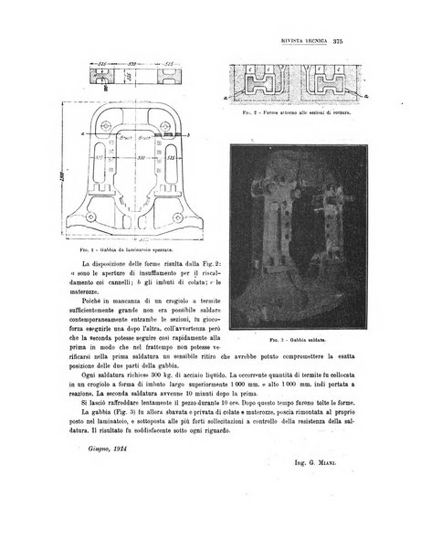 La metallurgia italiana rivista mensile