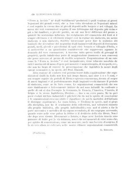 La metallurgia italiana rivista mensile