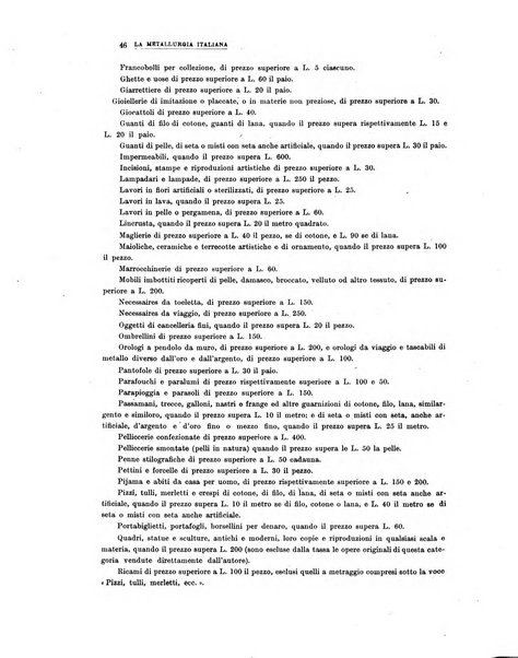 La metallurgia italiana rivista mensile