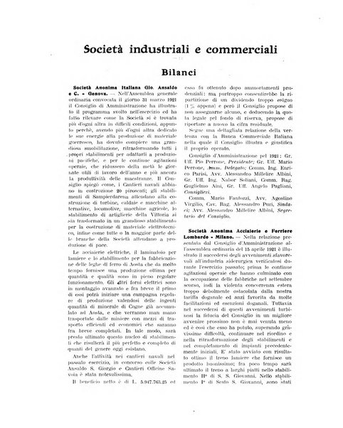 La metallurgia italiana rivista mensile