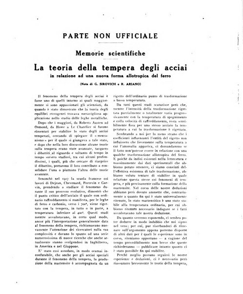 La metallurgia italiana rivista mensile