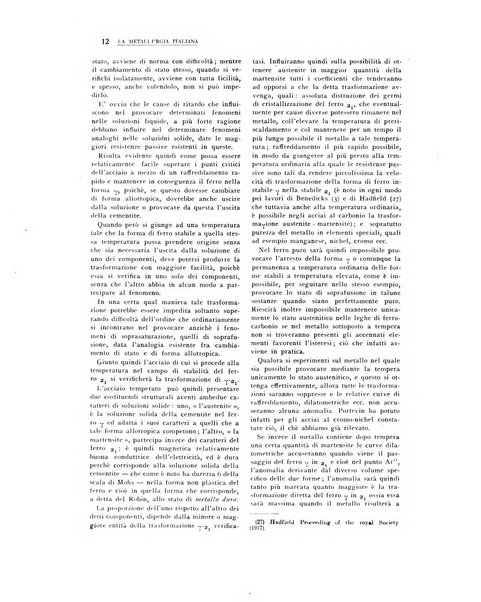 La metallurgia italiana rivista mensile