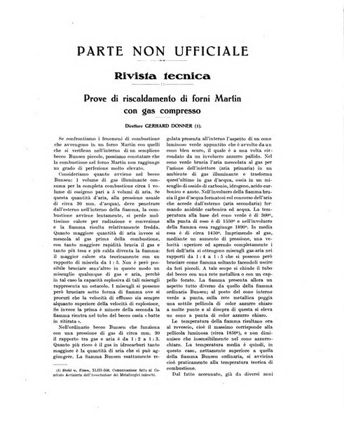 La metallurgia italiana rivista mensile