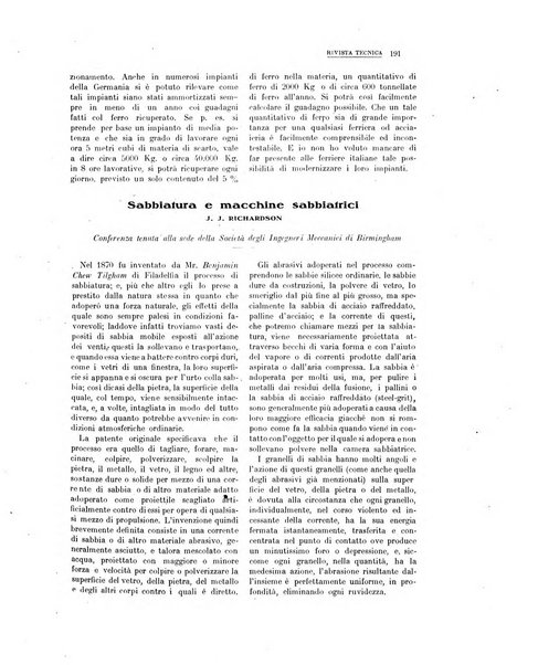 La metallurgia italiana rivista mensile