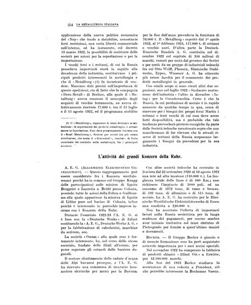 La metallurgia italiana rivista mensile