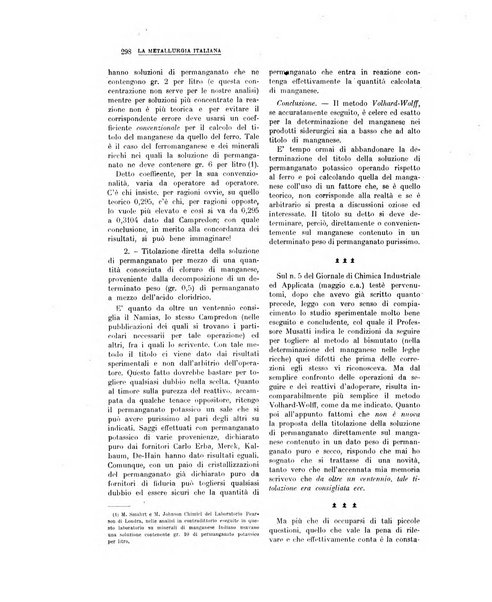 La metallurgia italiana rivista mensile