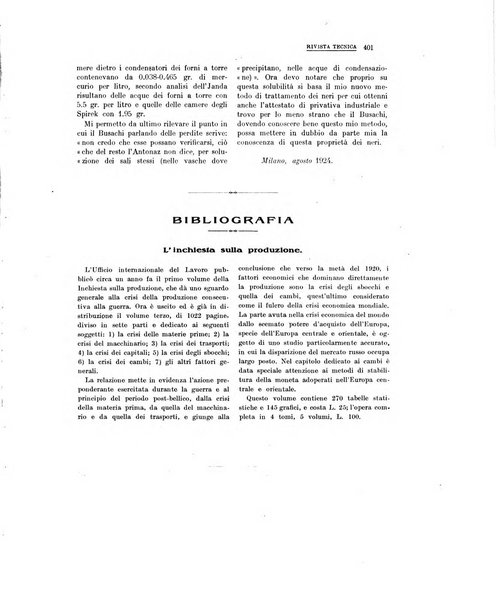 La metallurgia italiana rivista mensile