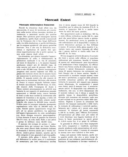 La metallurgia italiana rivista mensile