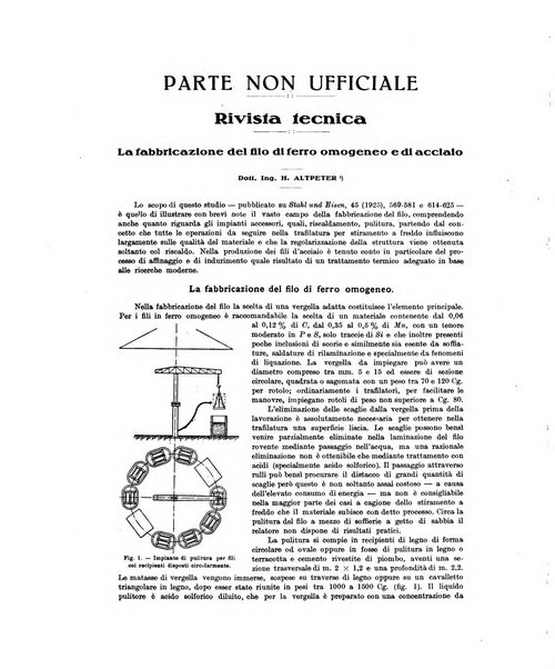 La metallurgia italiana rivista mensile