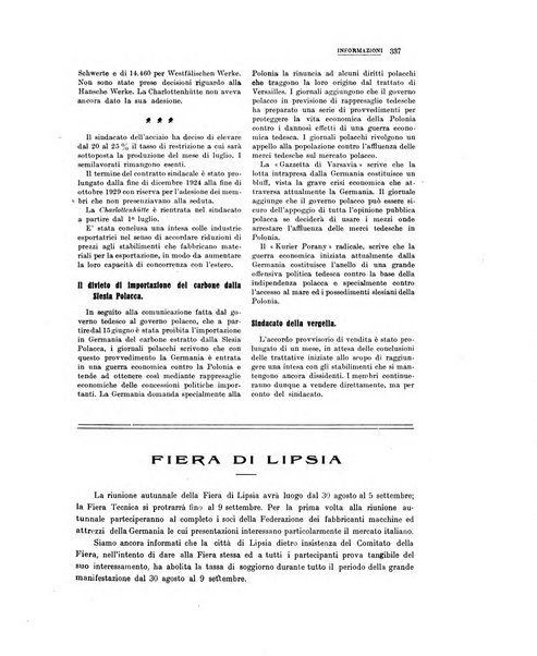 La metallurgia italiana rivista mensile