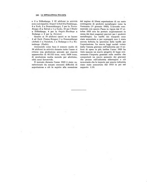 La metallurgia italiana rivista mensile