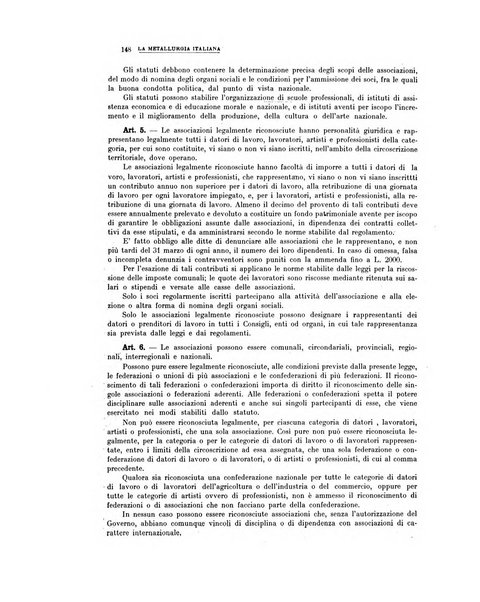 La metallurgia italiana rivista mensile