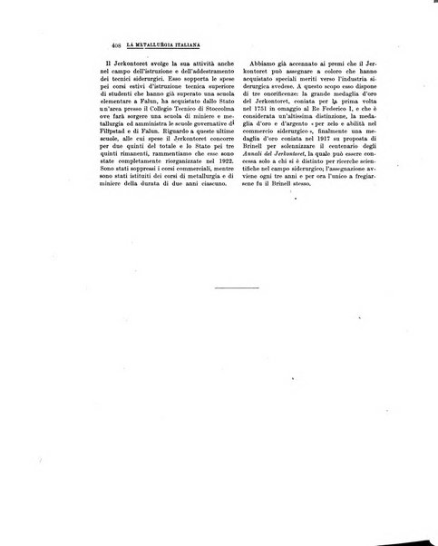 La metallurgia italiana rivista mensile