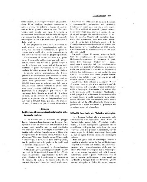 La metallurgia italiana rivista mensile