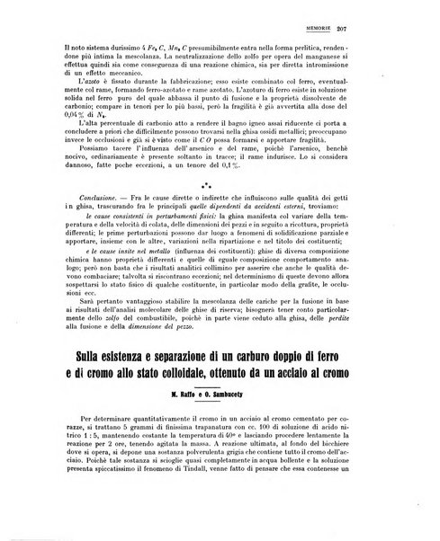 La metallurgia italiana rivista mensile