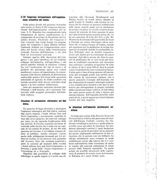 La metallurgia italiana rivista mensile