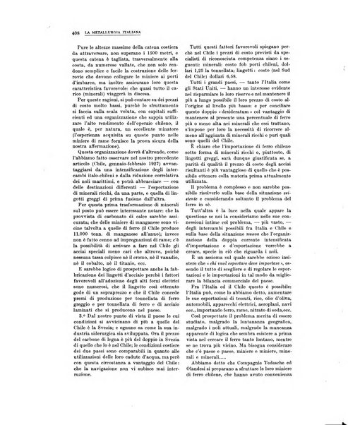 La metallurgia italiana rivista mensile