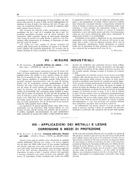 La metallurgia italiana rivista mensile