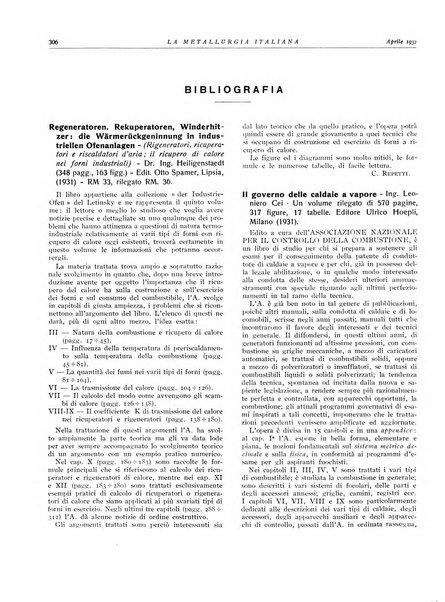 La metallurgia italiana rivista mensile