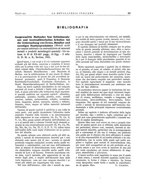 La metallurgia italiana rivista mensile